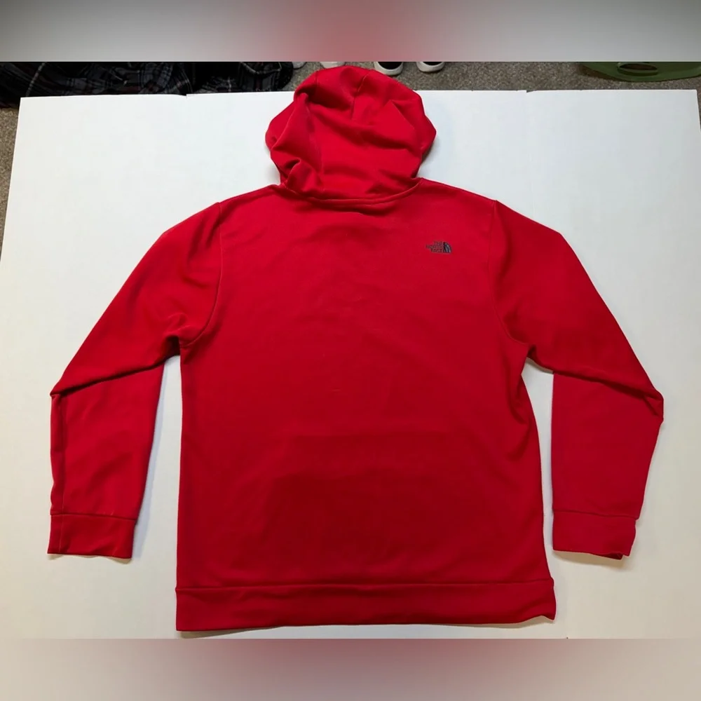 The North Face Red And‎ Navy Blue Men’s Large Hoodie Sweatshirt
